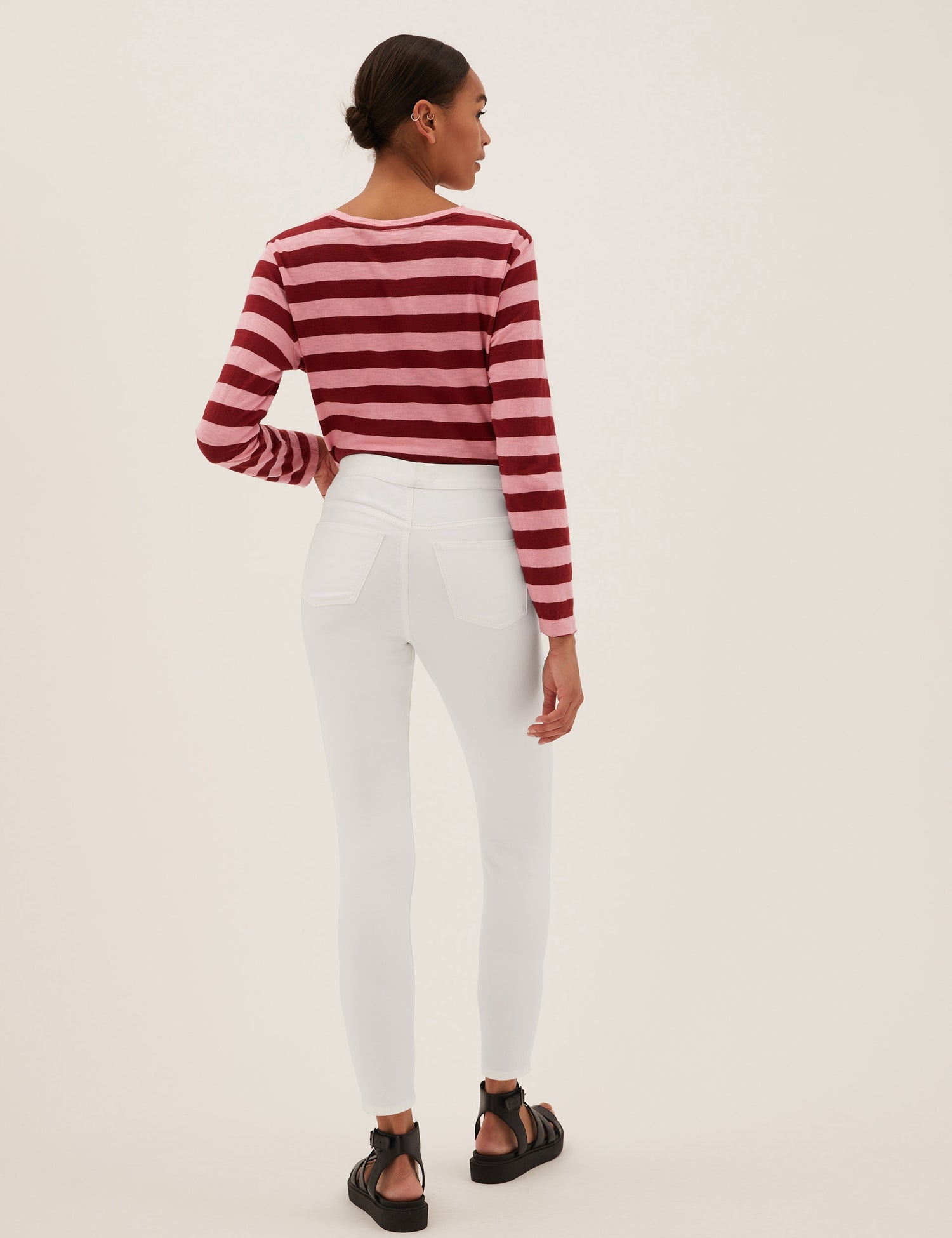 Jegging cintura alta