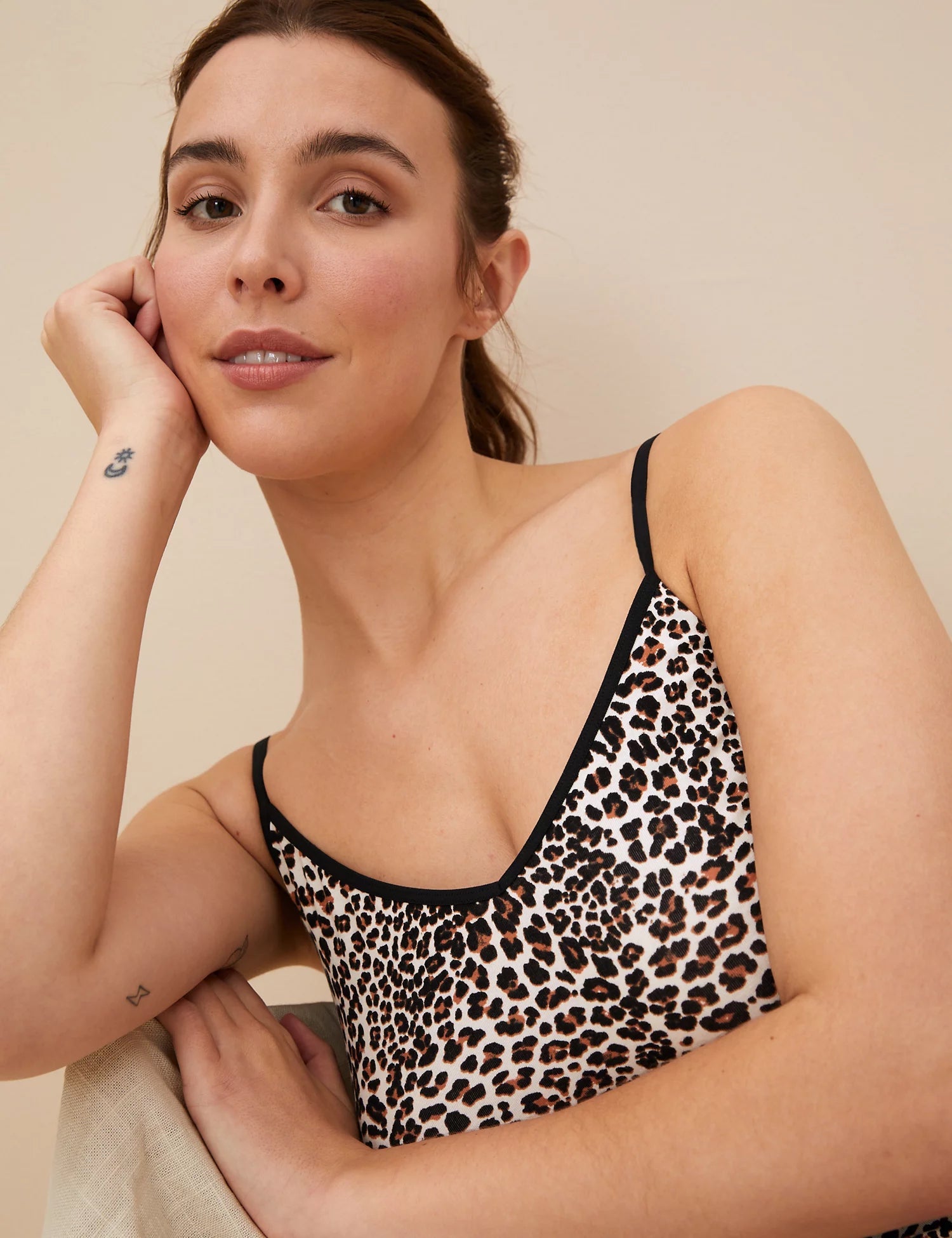 Pack 3 tops de tiros algodón