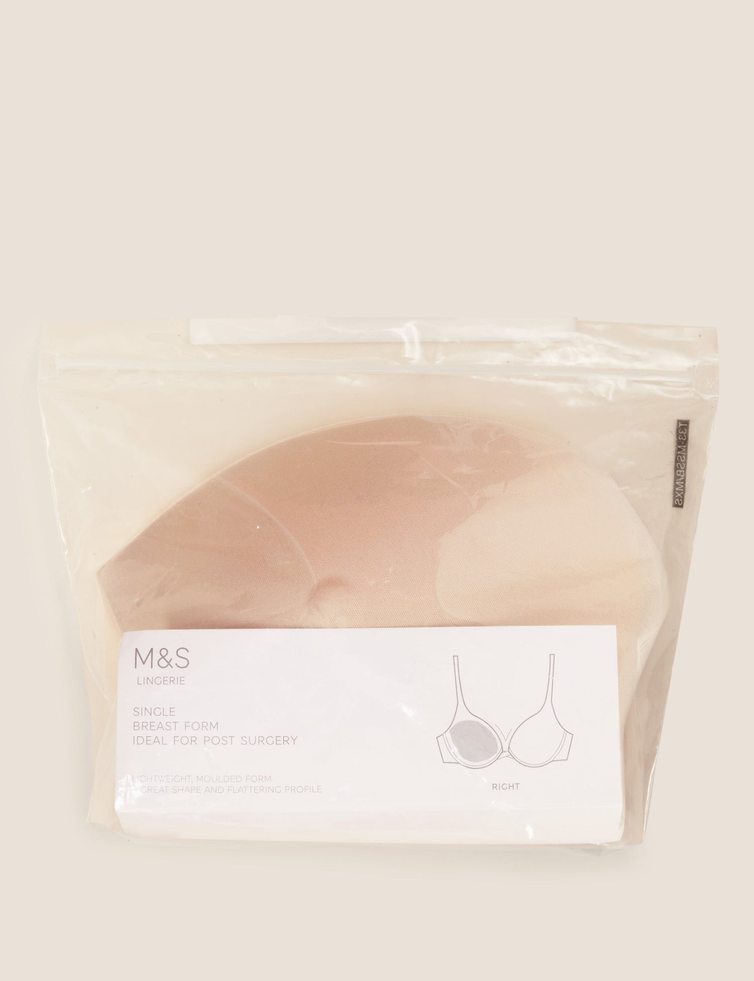 Prótesis mamaria seno derecho