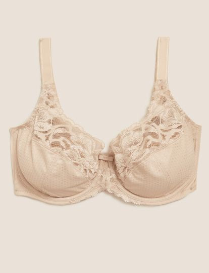 Sujetador con aro con encaje