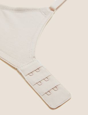 Pack 3 sujetadores sin aro algodón