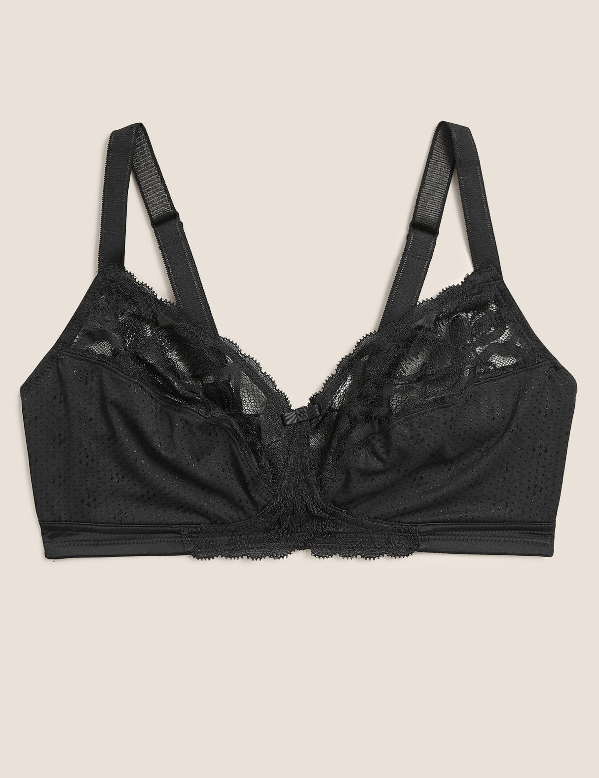 Sujetador sin aro encaje
