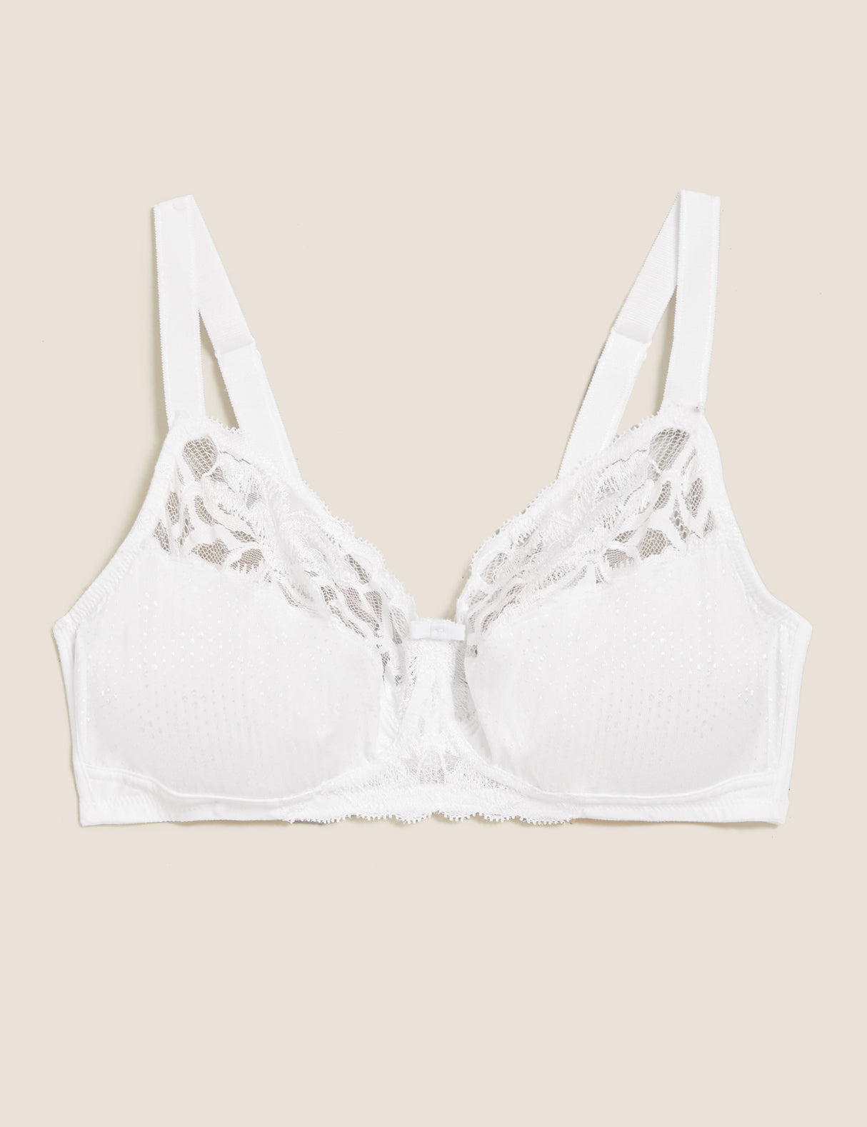 Sujetador sin aro encaje