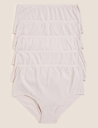 Pack x5 Bragas altas diseño