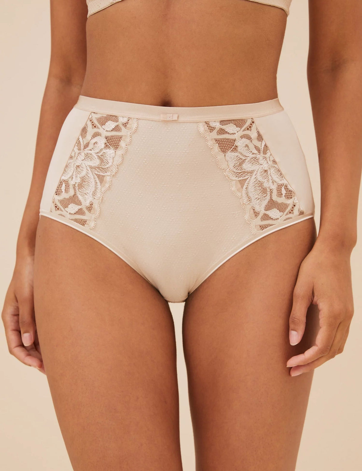 Pack 3 Bragas altas con encaje