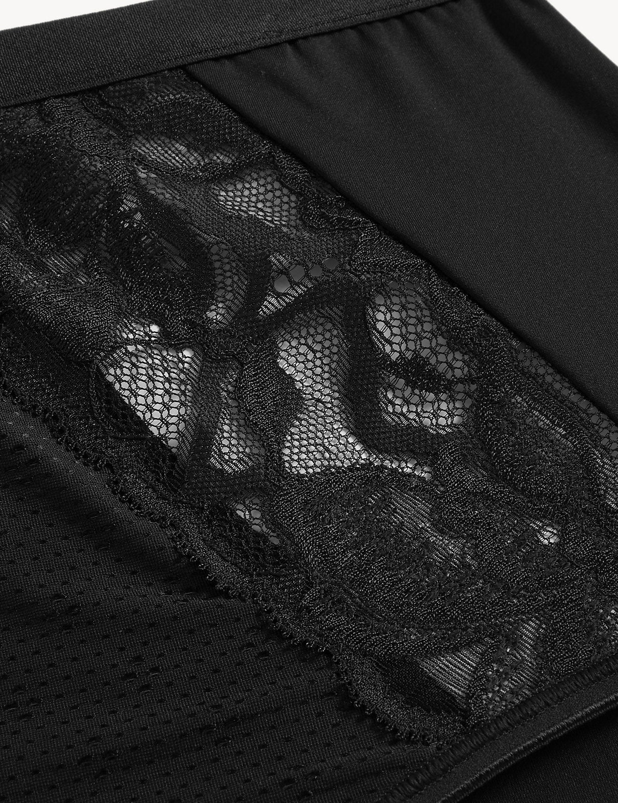 Pack 3 Bragas altas con encaje