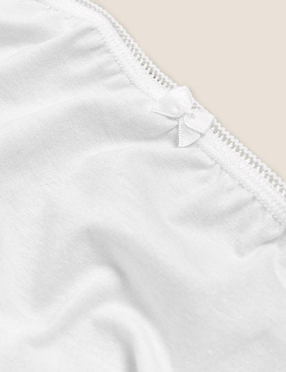 Pack x5 bragas altas lisas