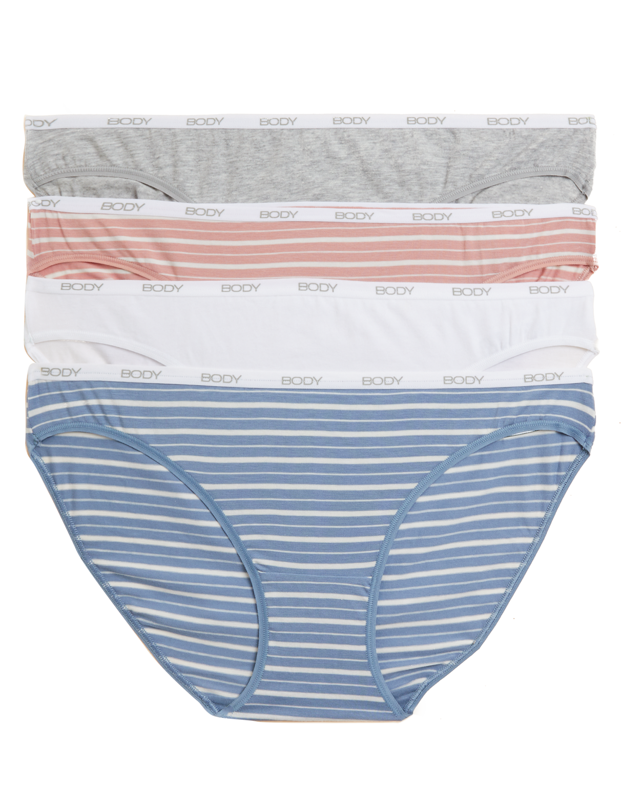 Pack 4 bragas altas diseño