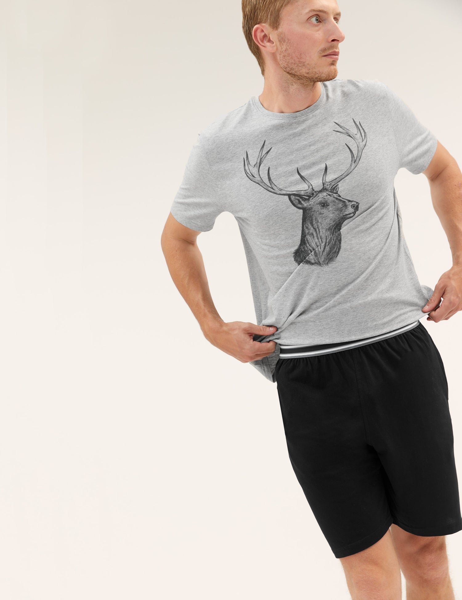 Pack de 2 pantalones cortos cinturill sport