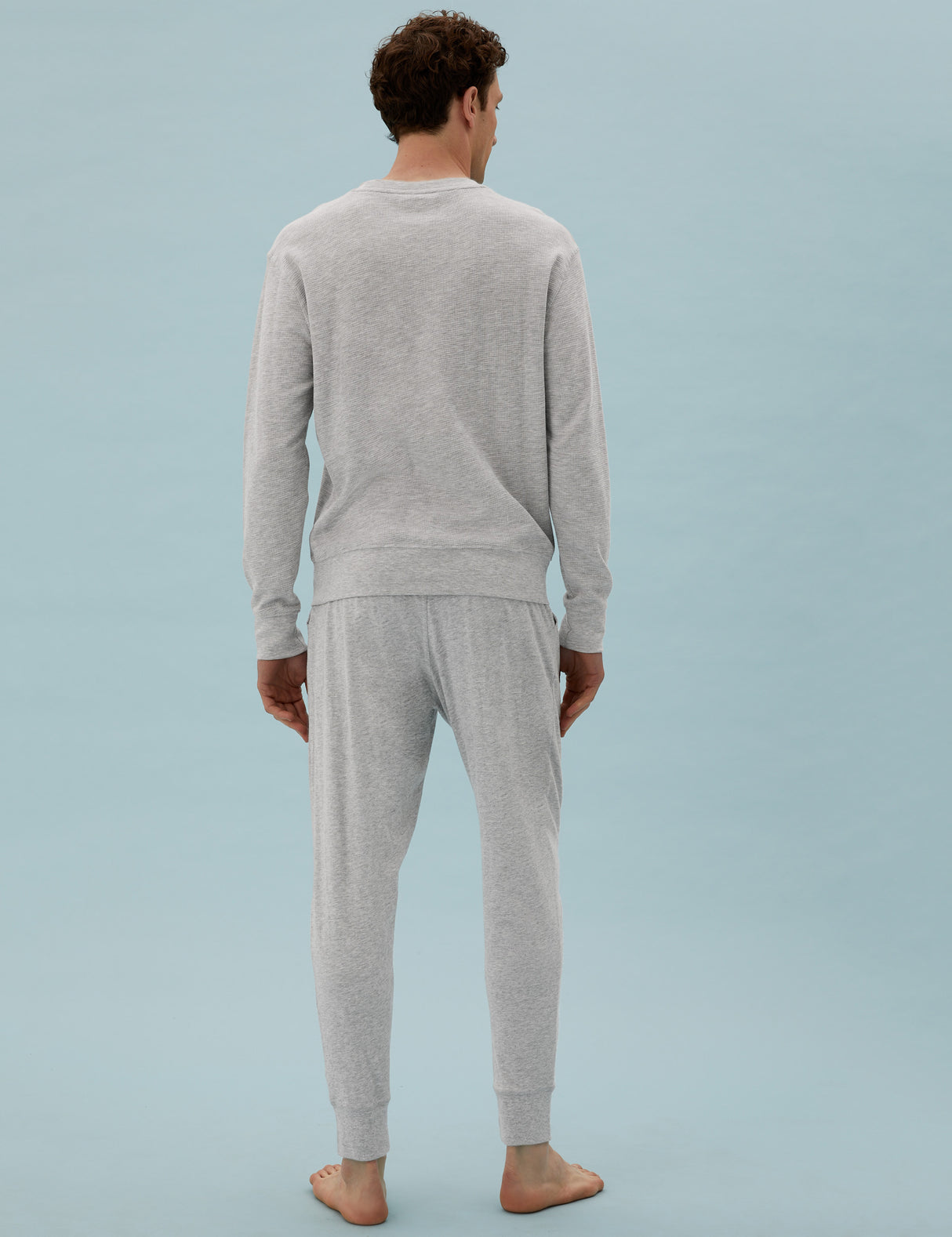 Pack de 2 pantalones joggers de punto