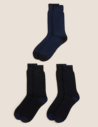 Pack de 3 pares de calcetines térmicos