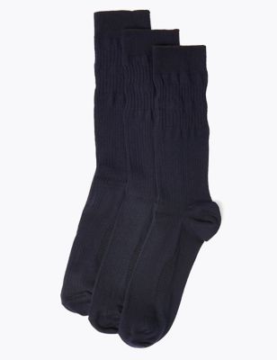 Pack de 3 pares de calcetines sin patente