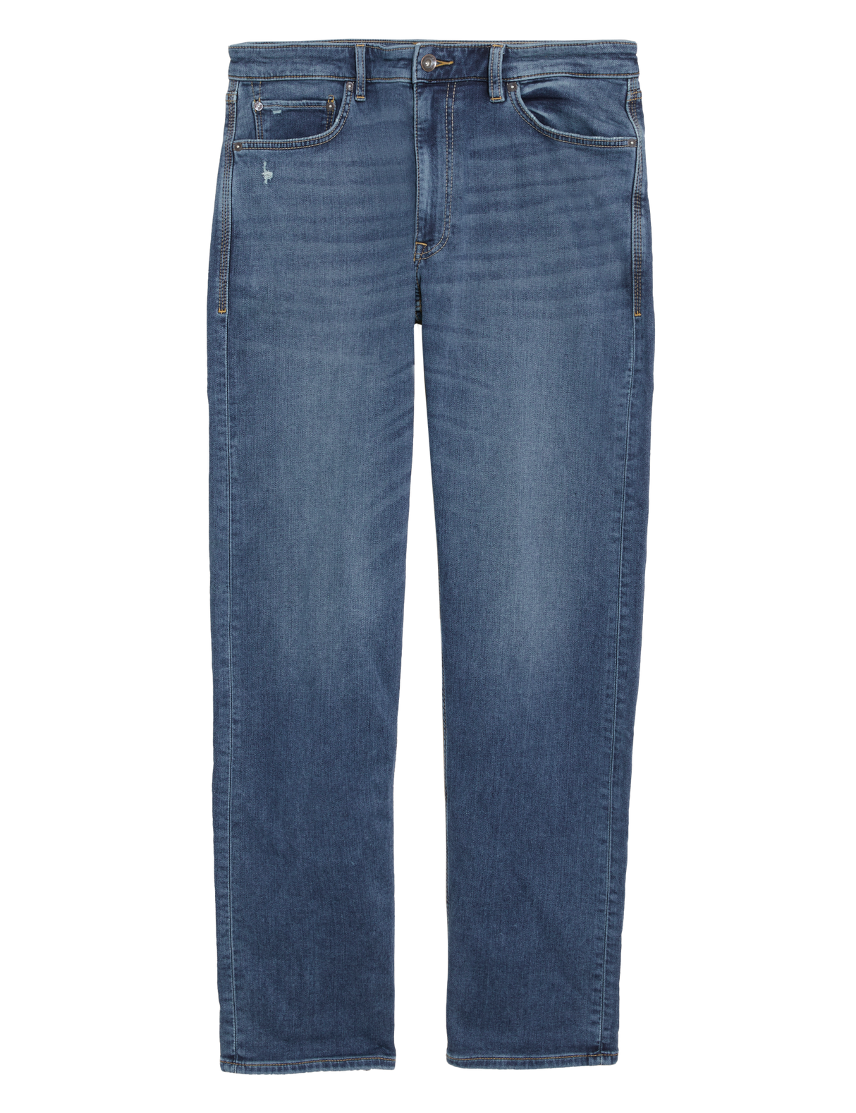 Pantalón vaquero elástico de punto