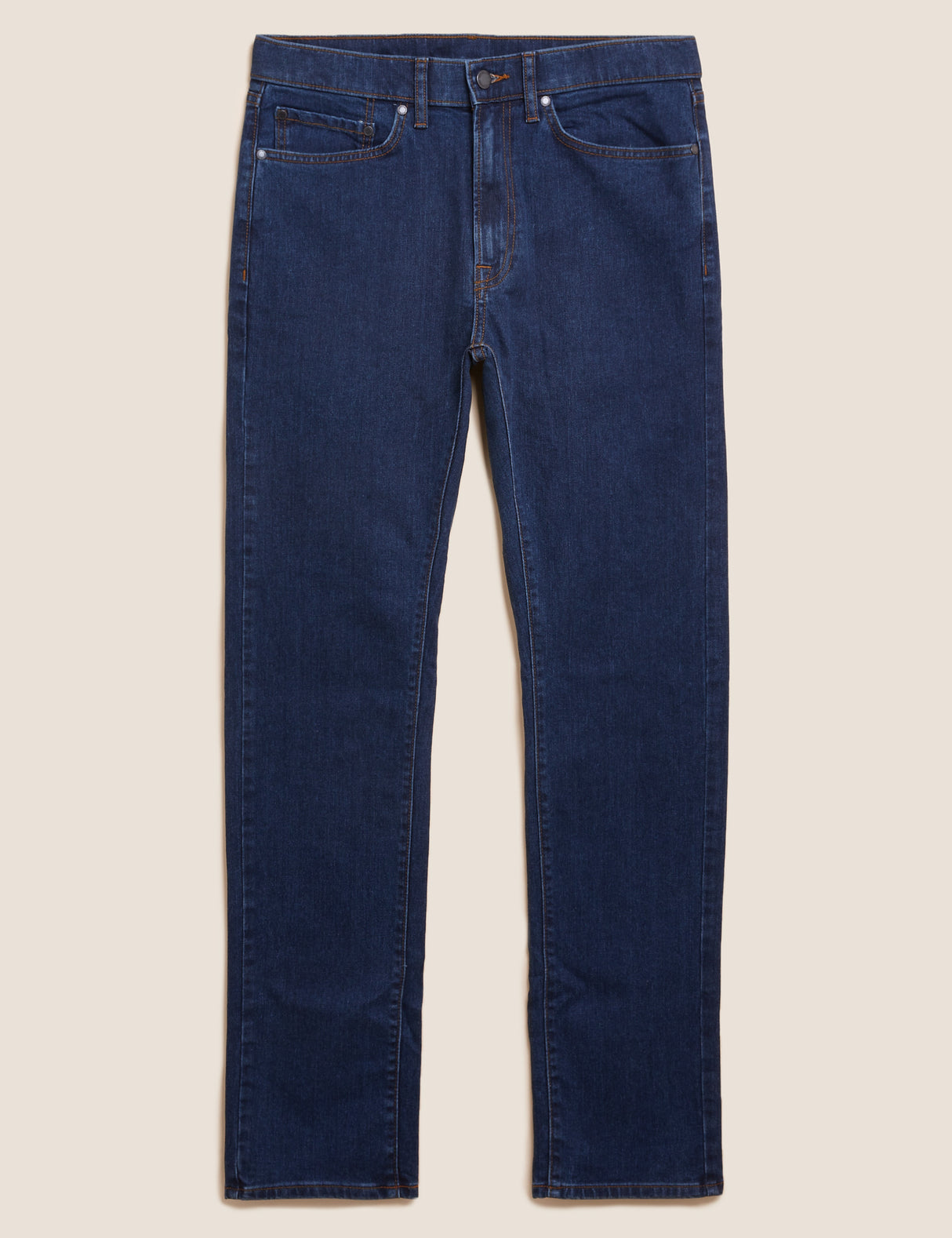 Pantalón vaquero elástico Tapered