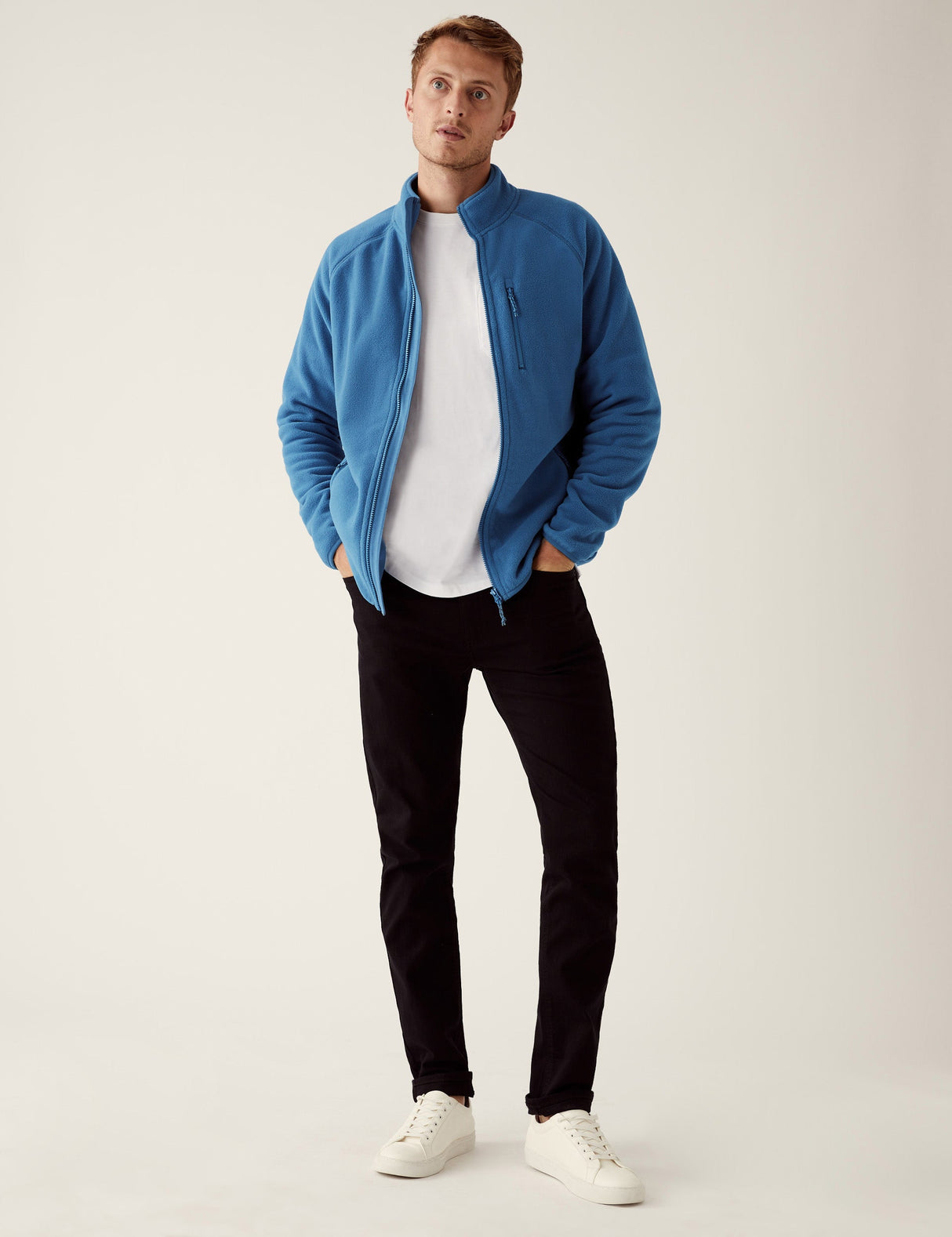 Chaqueta polar cremallera