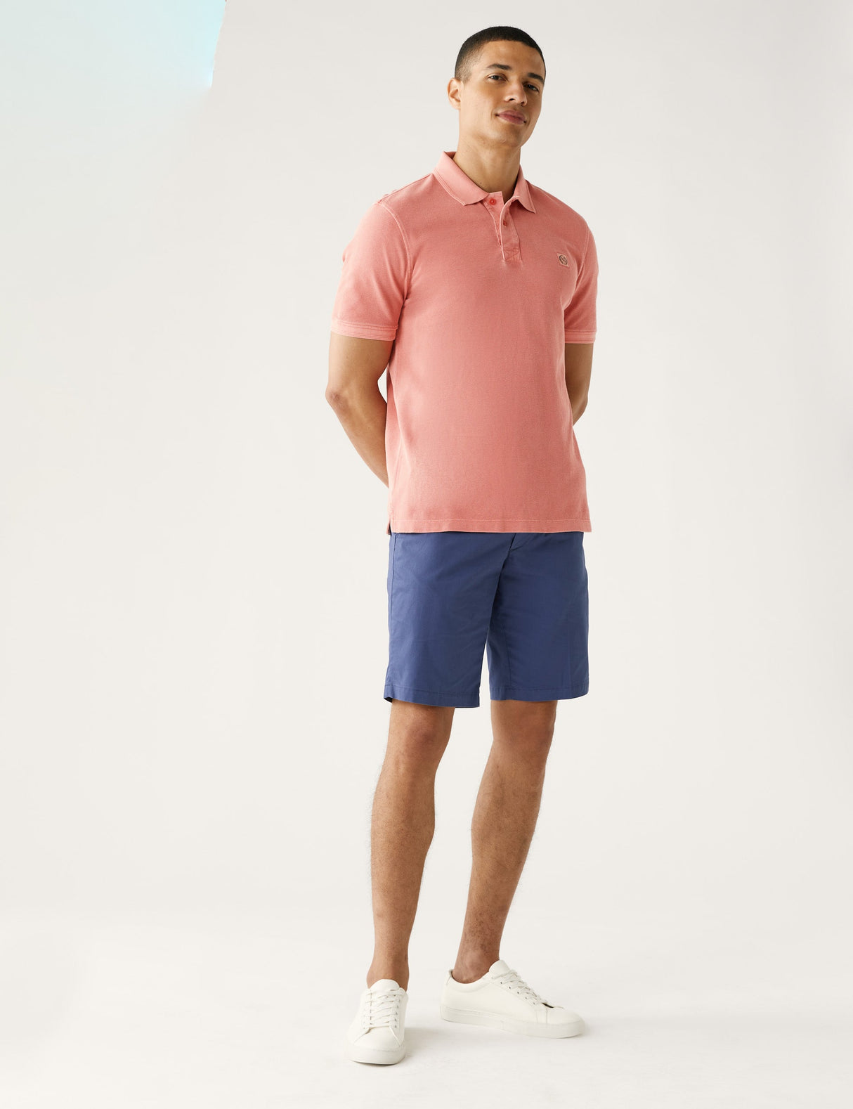 Polo Dye manga corta