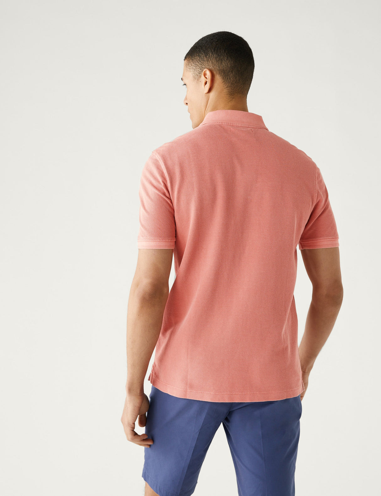 Polo Dye manga corta