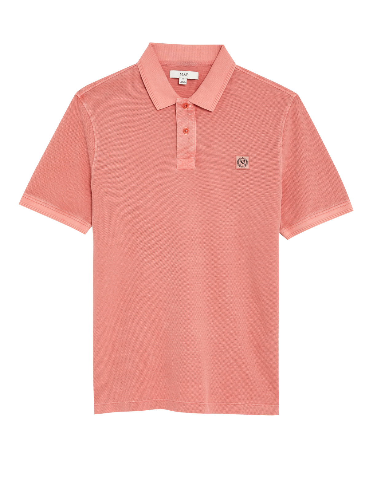 Polo Dye manga corta