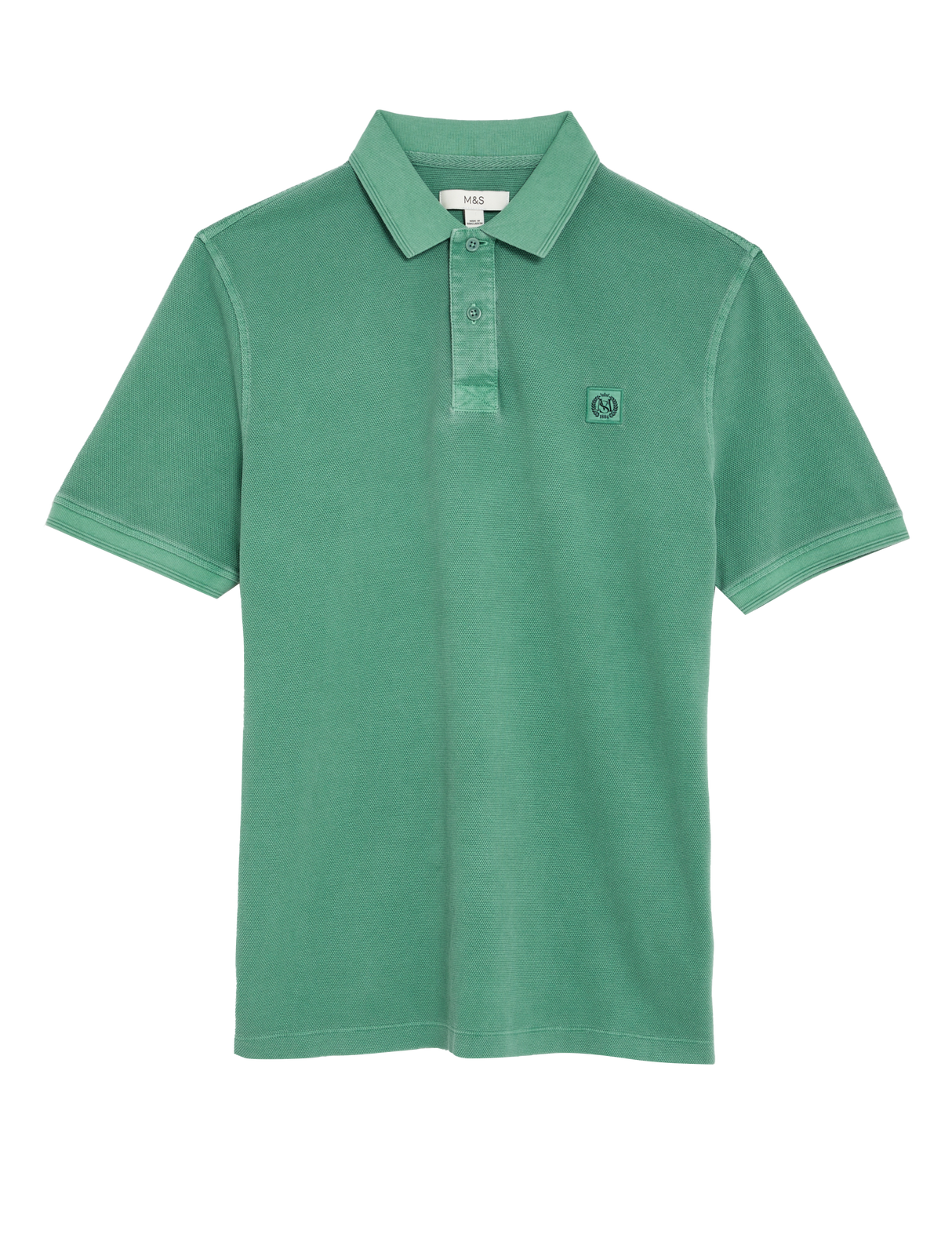 Polo Dye manga corta