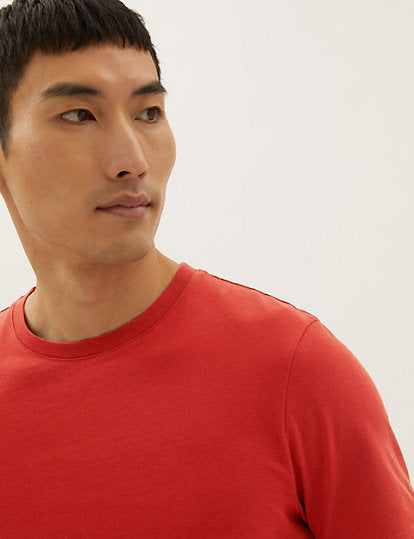 Camiseta manga corta lisa