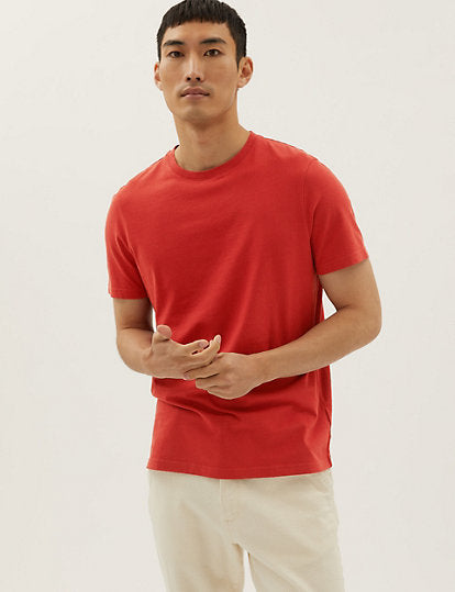 Camiseta manga corta lisa