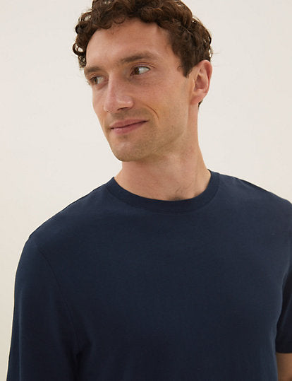 Camiseta manga corta lisa