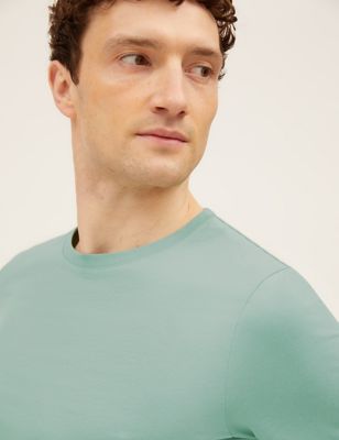 Camiseta manga corta lisa