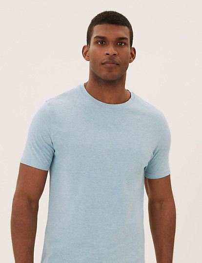 Camiseta manga corta lisa