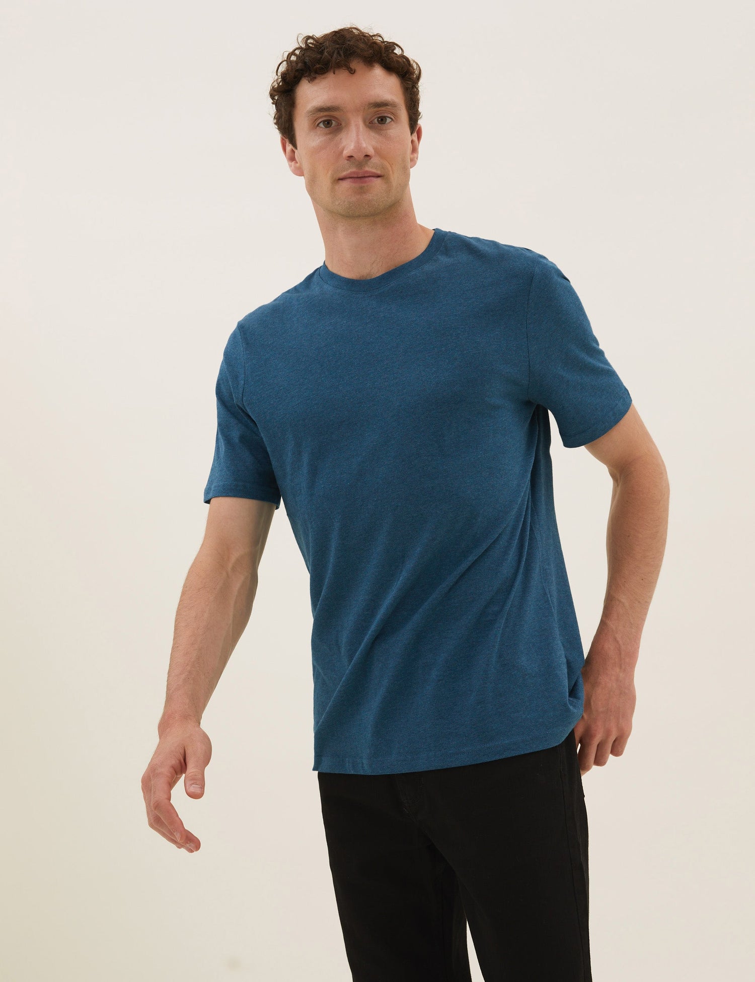 Camiseta manga corta lisa