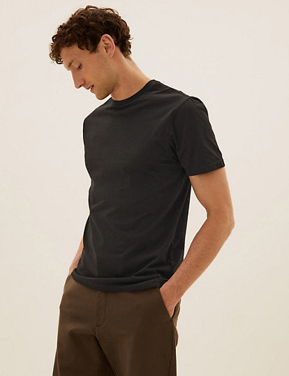 Camiseta manga corta lisa