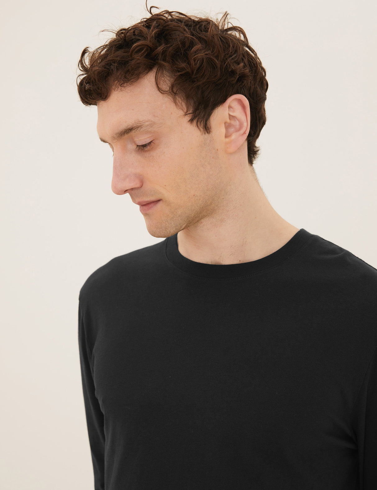 Camiseta manga larga lisa