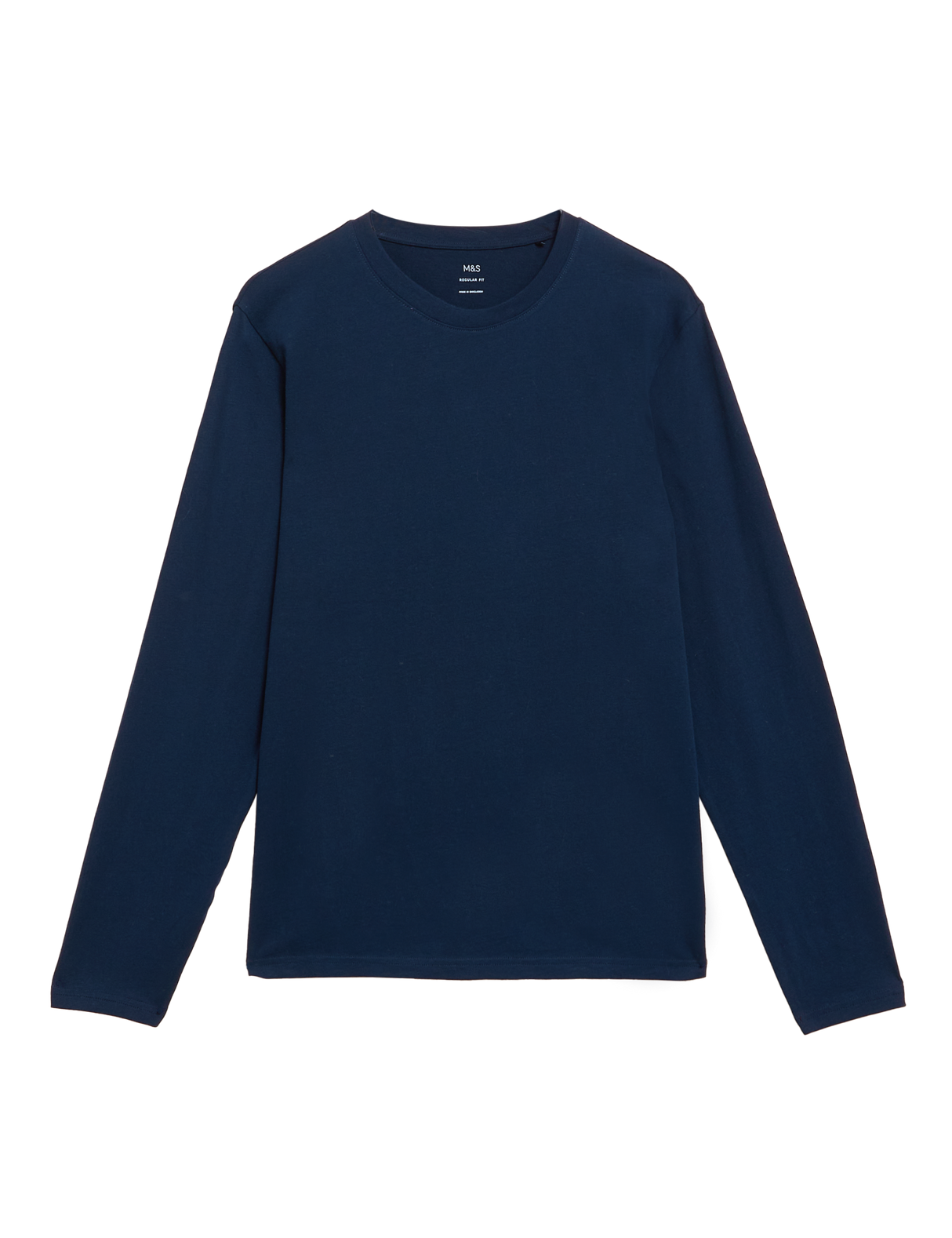 Camiseta lisa manga larga