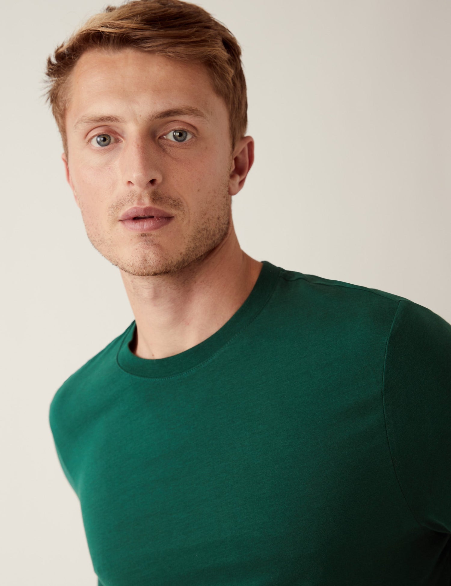 Camiseta lisa manga larga