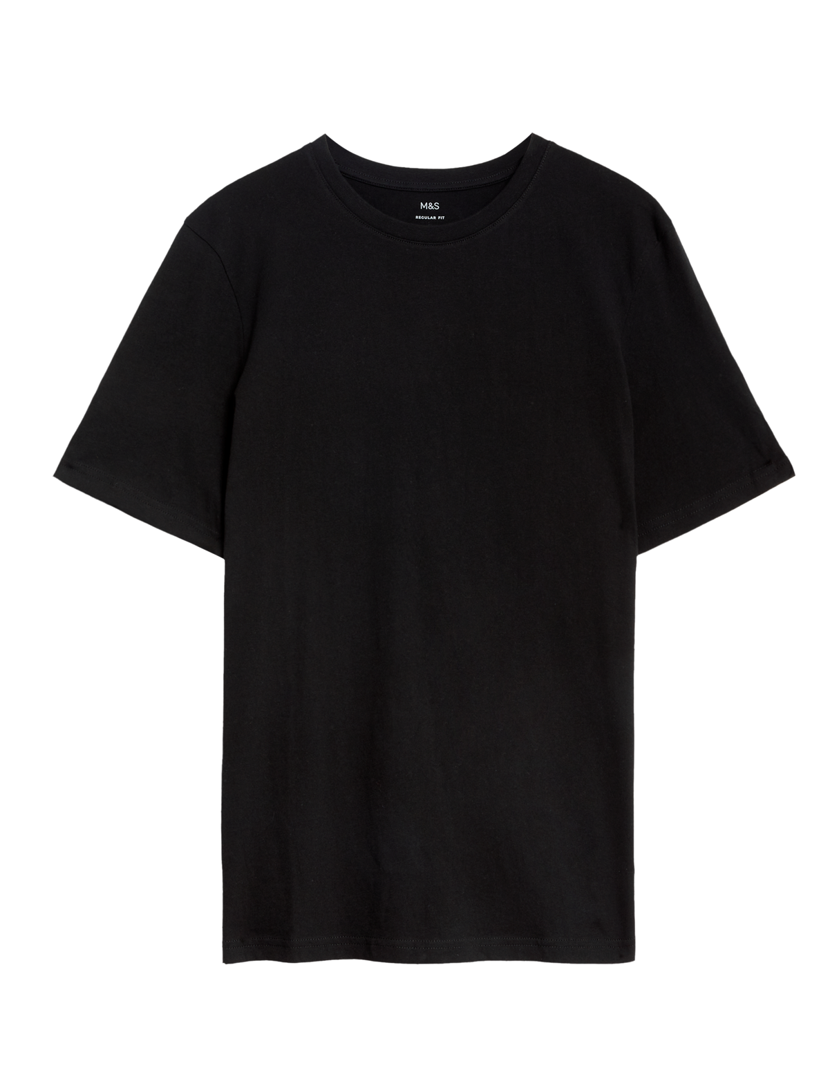 Camiseta lisa manga corta