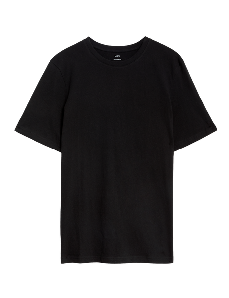 Camiseta lisa manga corta