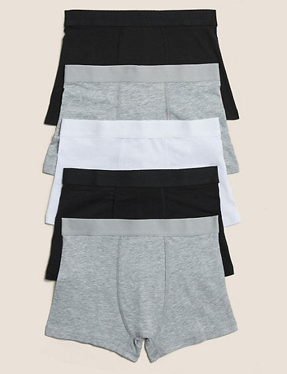 Pack de 5 trunks lisos