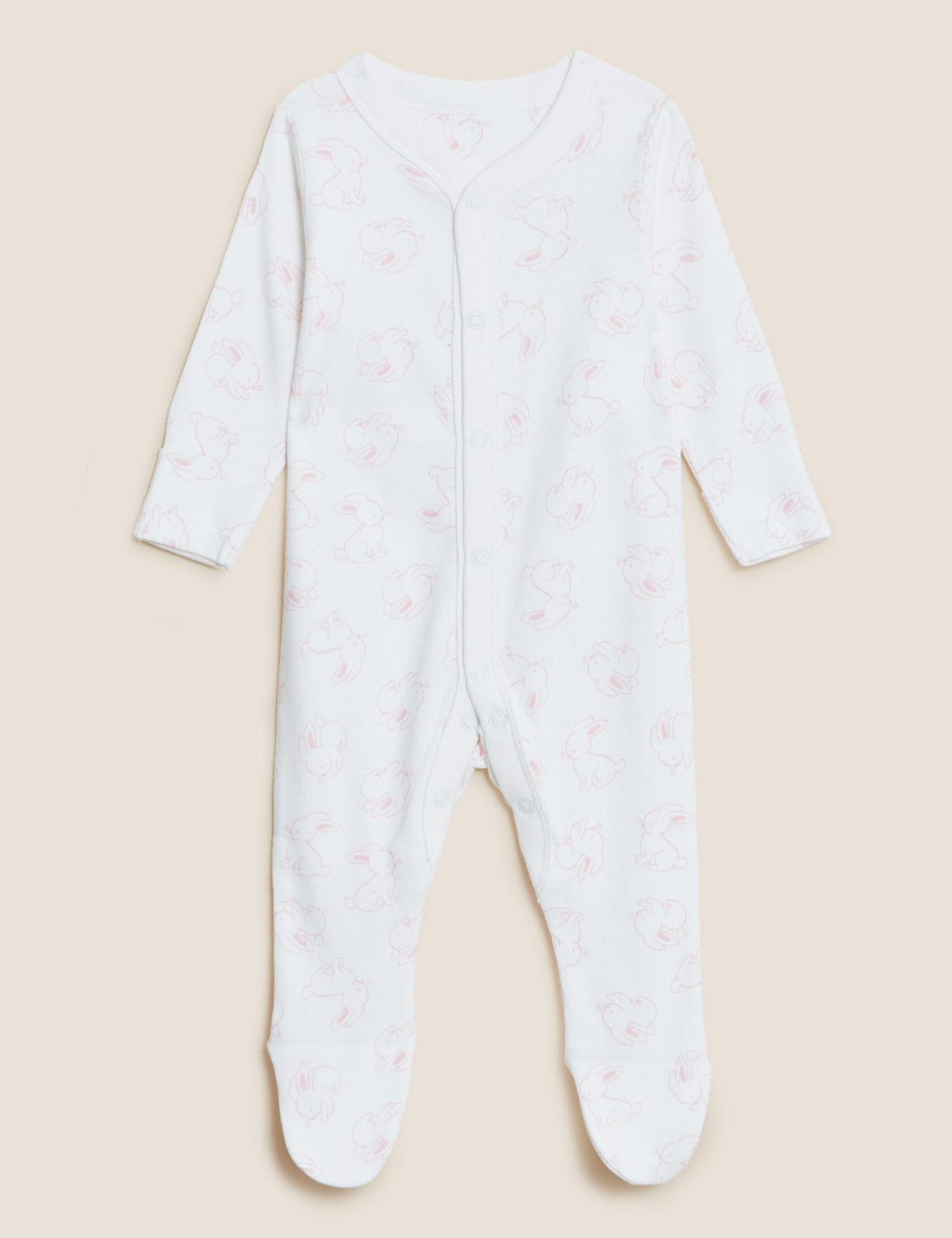 Pack de 3 peleles para dormir diseño rosa