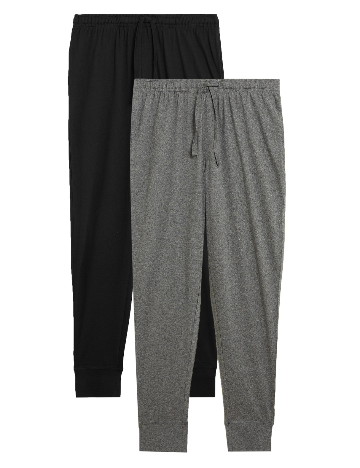 Pack de 2 pantalones joggers de punto