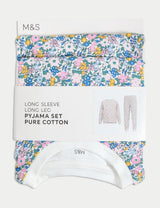 Pijama diseño floral