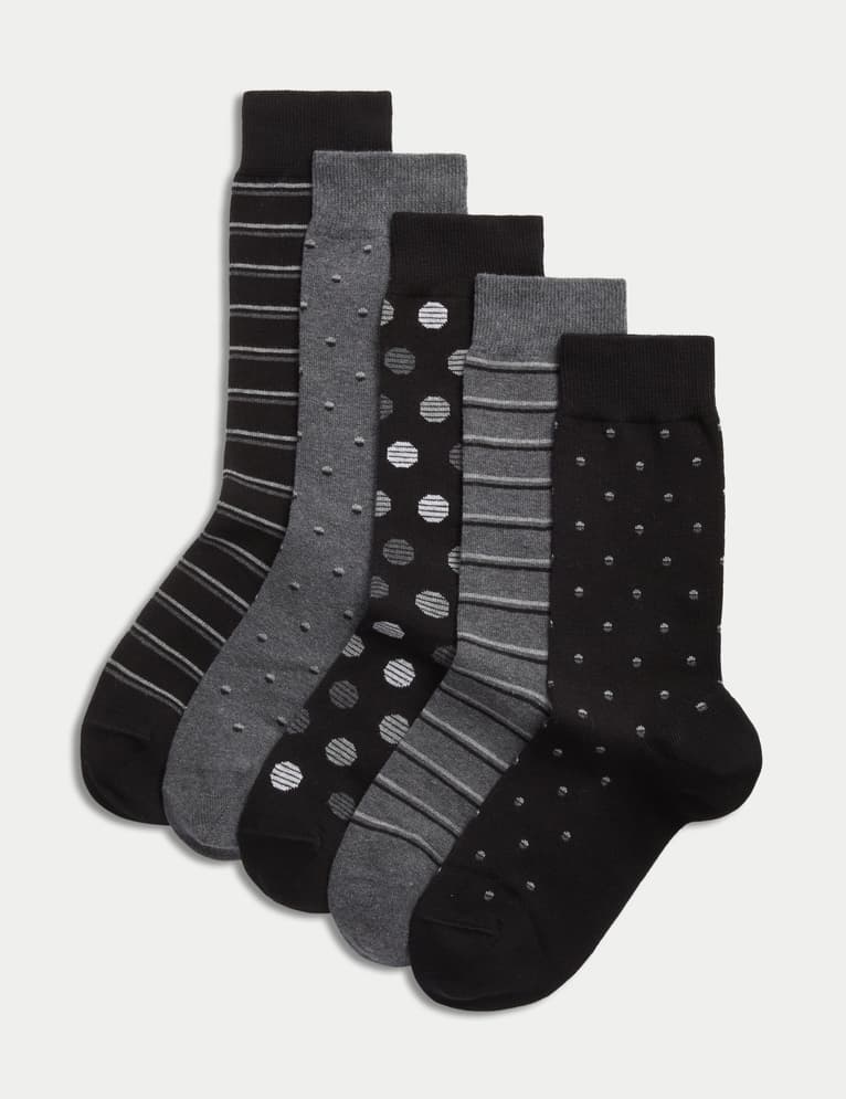 Pack de 5 pares de calcetines Freshfeet diseño Geo