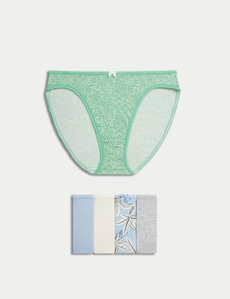 Pack 5 Bragas altas diseño