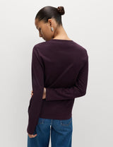 Camiseta básica de manga larga everyday