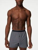 Pack de  boxers de punto a rayas