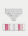 Pack de 10 braguitas diseño corazones