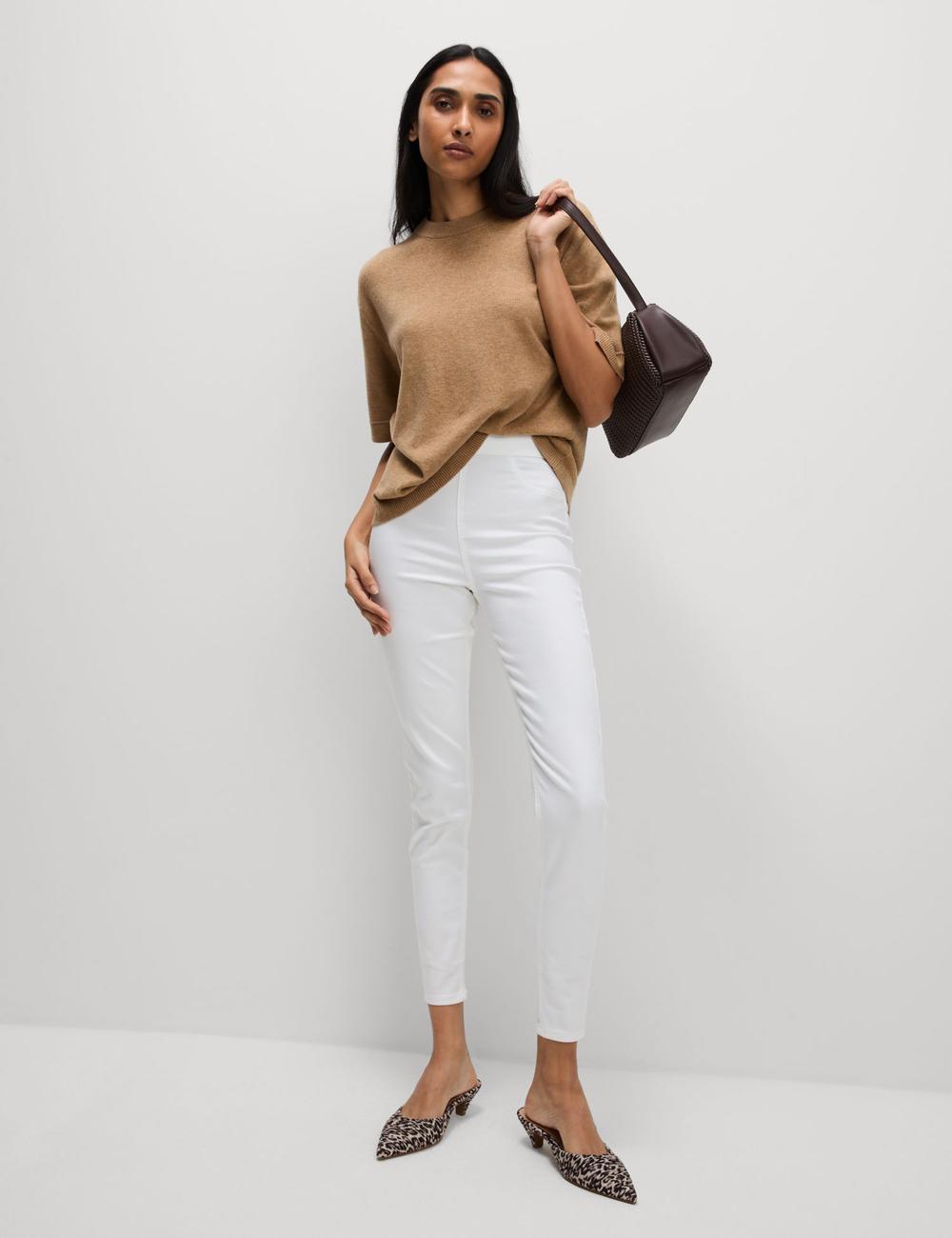 Jegging cintura alta