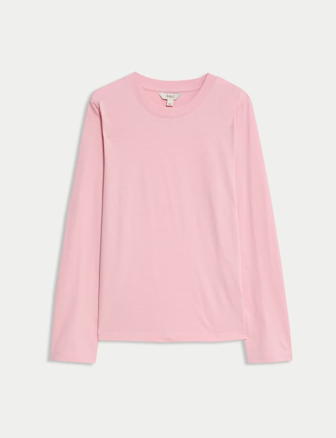 Camiseta básica de manga larga everyday