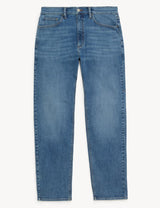 Pantalón elástico de corte recto
