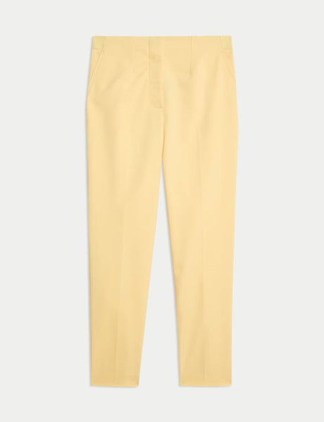 Pantalón tobillero de algodón