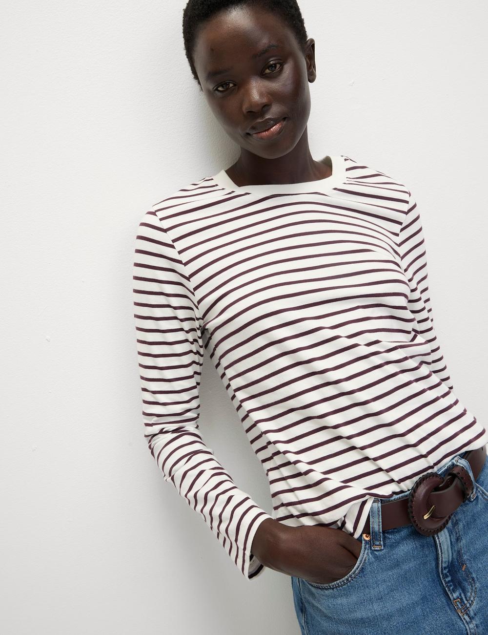 Camiseta básica de manga larga everyday