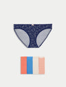 Pack 5 bragas Bikini diseño